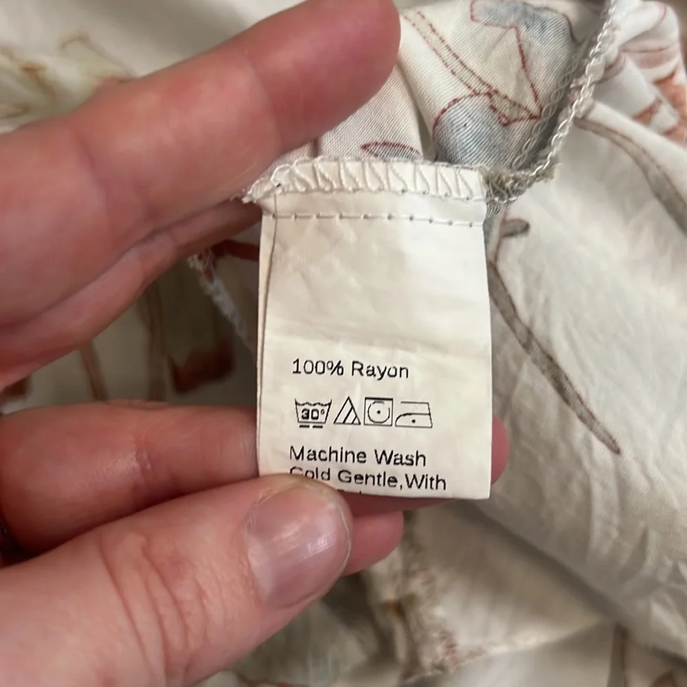 Floral Maxi Dress - White - Picture 11 of 11